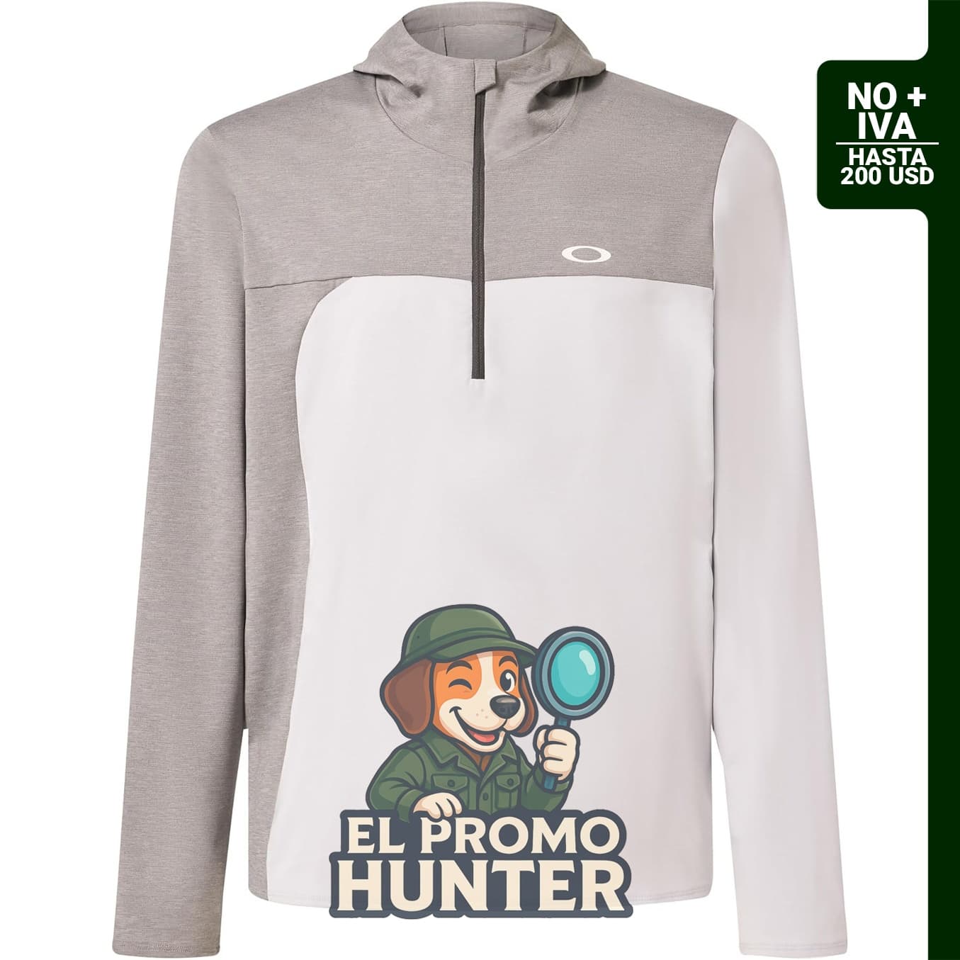 Oakley Gravity Range Sudadera Hombre 1/4 Cremallera Stretch