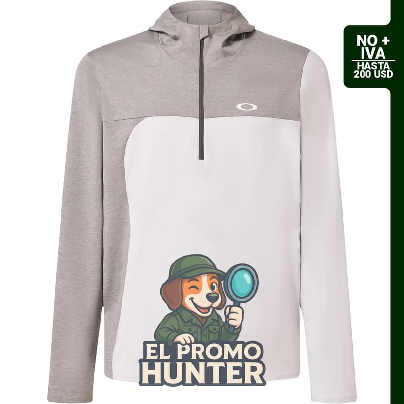 Oakley Gravity Range Sudadera Hombre 1/4 Cremallera Stretch
