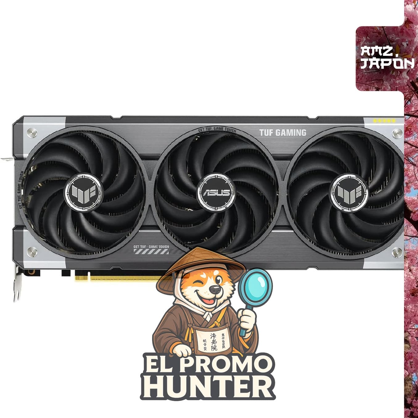 ASUS AMD Radeon RX9070 Tarjeta Gráfica PCIe 5.0 16GB GDDR6 TUF-RX9070-O16G-GAMING