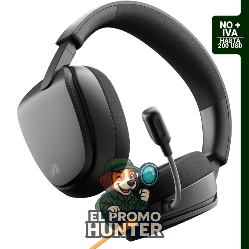 GLORIOUS GHS Eternal - Auriculares estéreo para juegos con micrófono desmontable, compatibles con PC, PS5, PS4, Xbox y Switch.