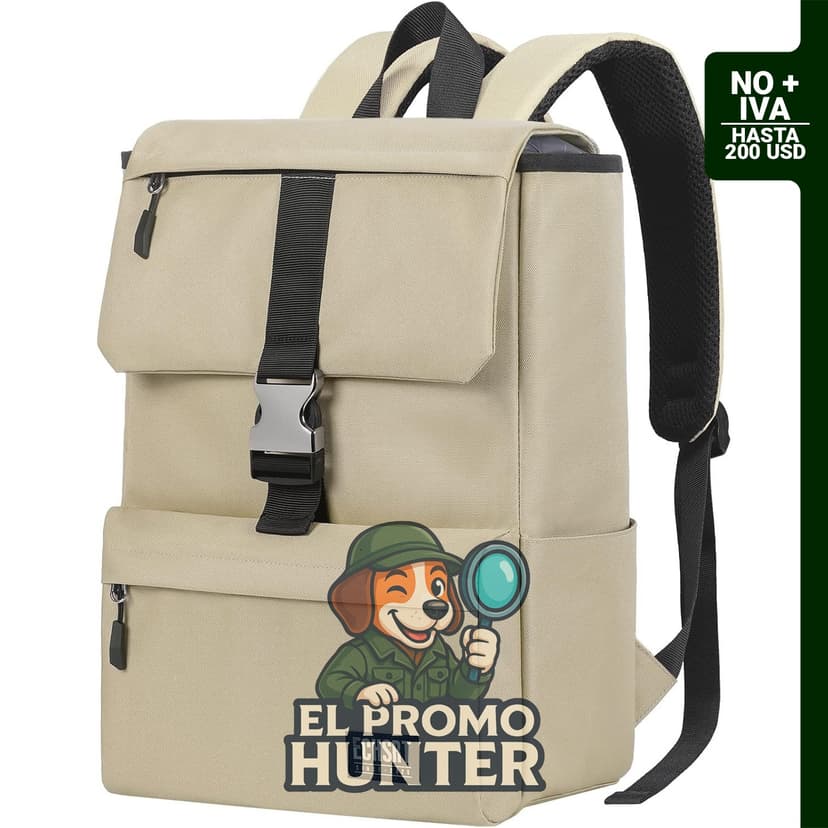 Mochila ECHSRT resistente al agua para laptop y tablet de 15.6 pulgadas.