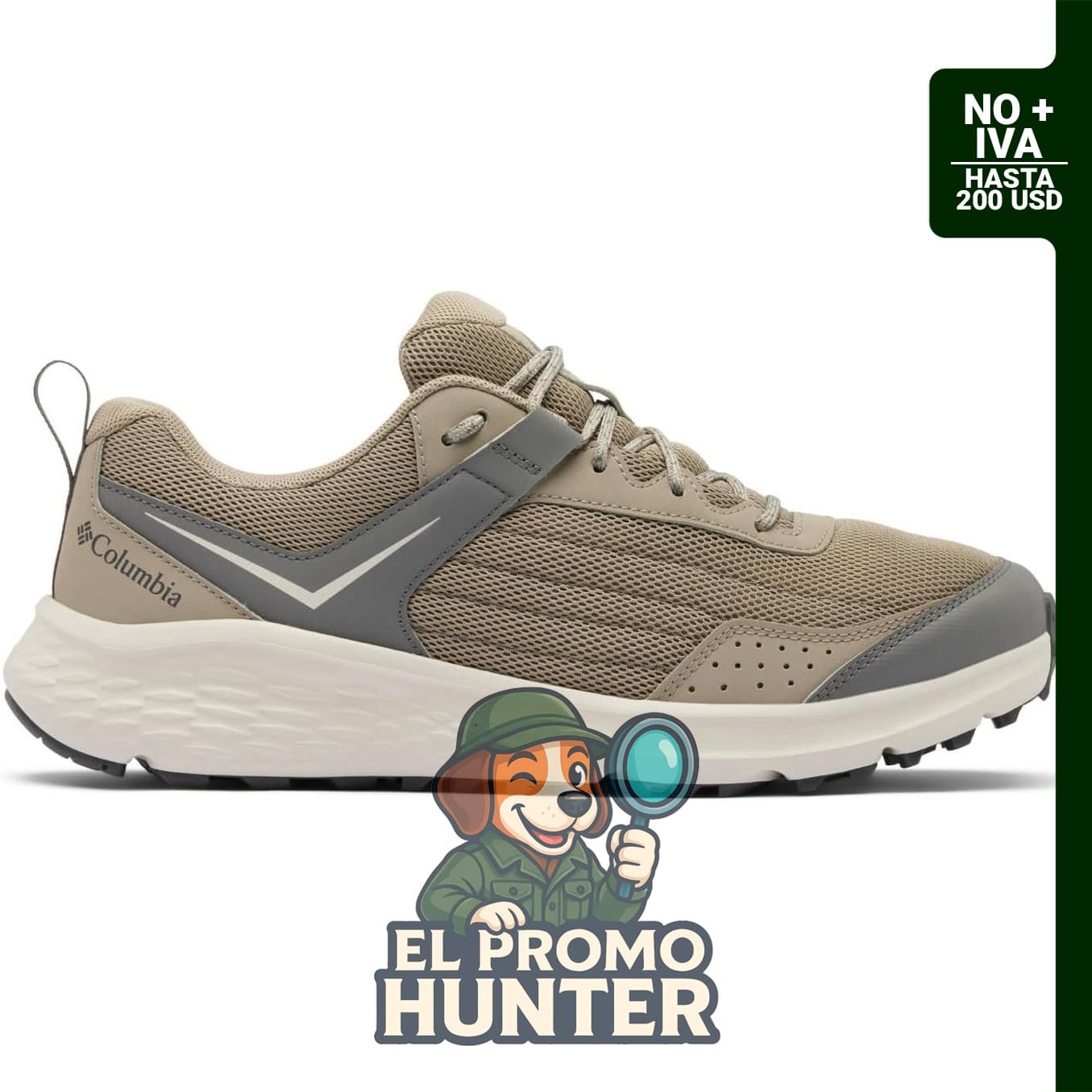 Columbia Zapatillas de senderismo Vertisol Trail para hombre, diseñadas para actividades al aire libre.