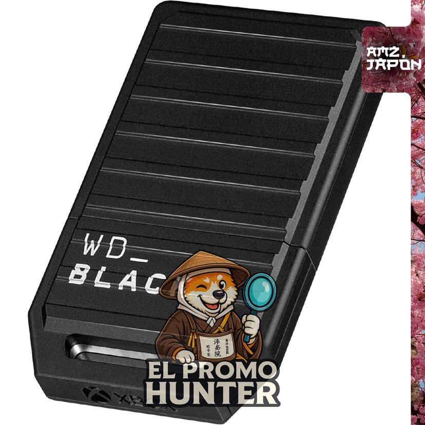 WD_BLACK 1TB C50 Expansion Card para Xbox, unidad de estado sólido.