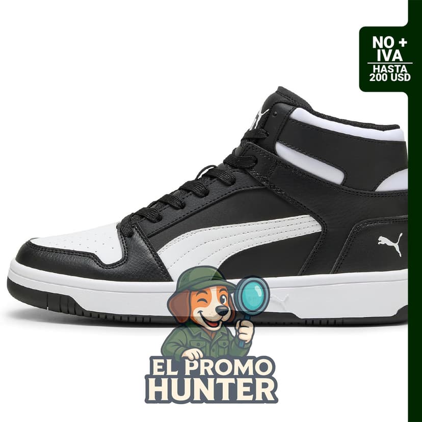 PUMA Rebound Layup Mid para hombre, zapato deportivo de caña media.