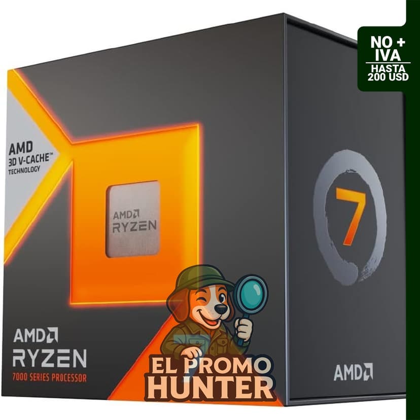 AMD Ryzen 7 7800X3D, procesador de escritorio de 8 núcleos y 16 hilos