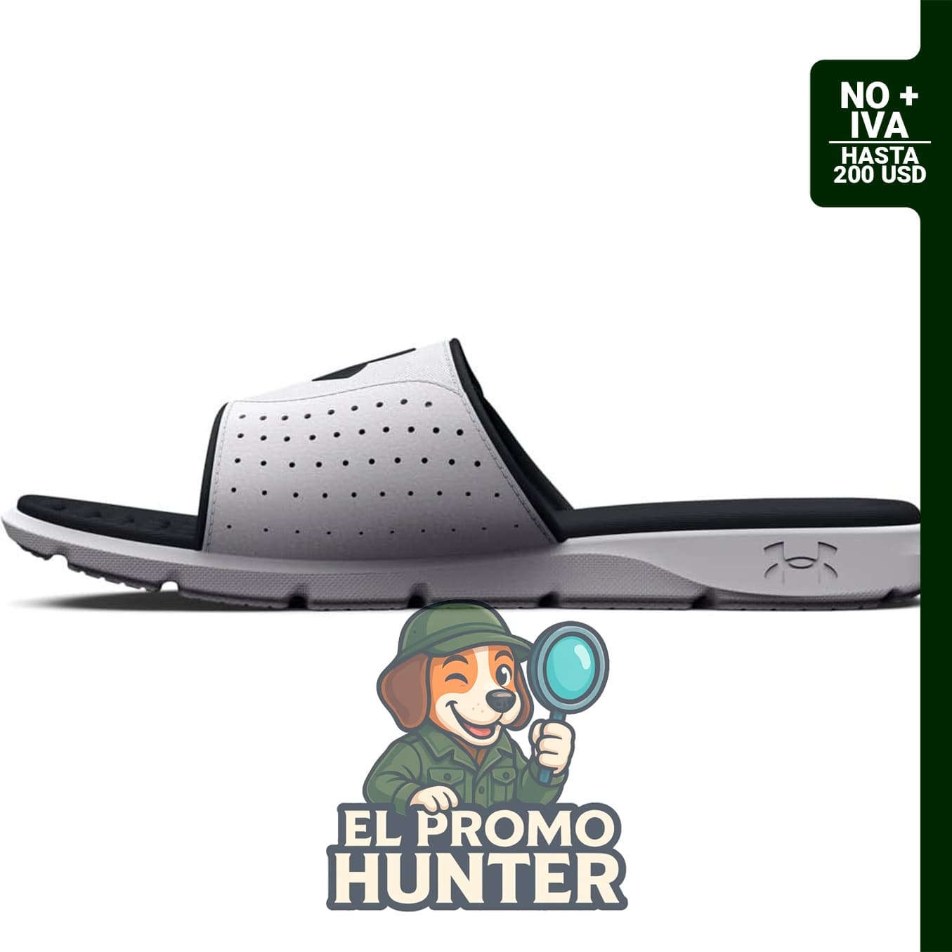 Under Armour Sandalias Ignite Pro Slide para hombre, diseño cómodo y funcional.