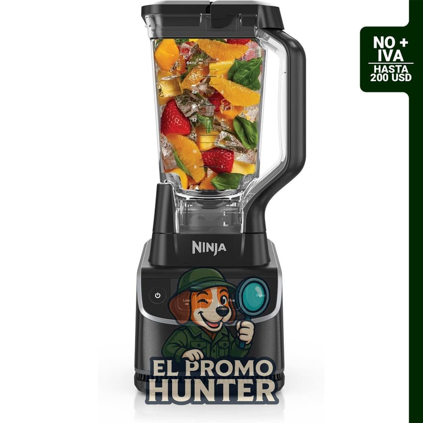 Ninja UltraCrush Licuadora profesional 1000 W con jarra de 72 oz y 3 velocidades.