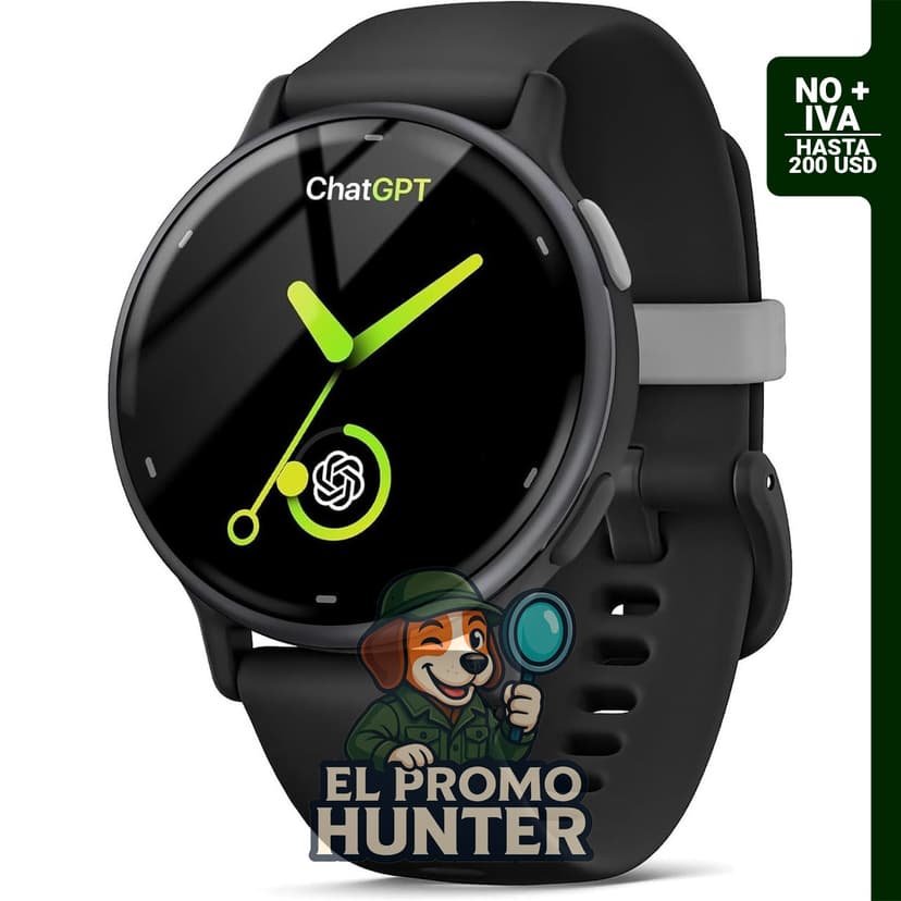 AI Chatgpt Reloj Inteligente para Mujer, rastreador de actividad física con monitor de frecuencia cardíaca y sueño.