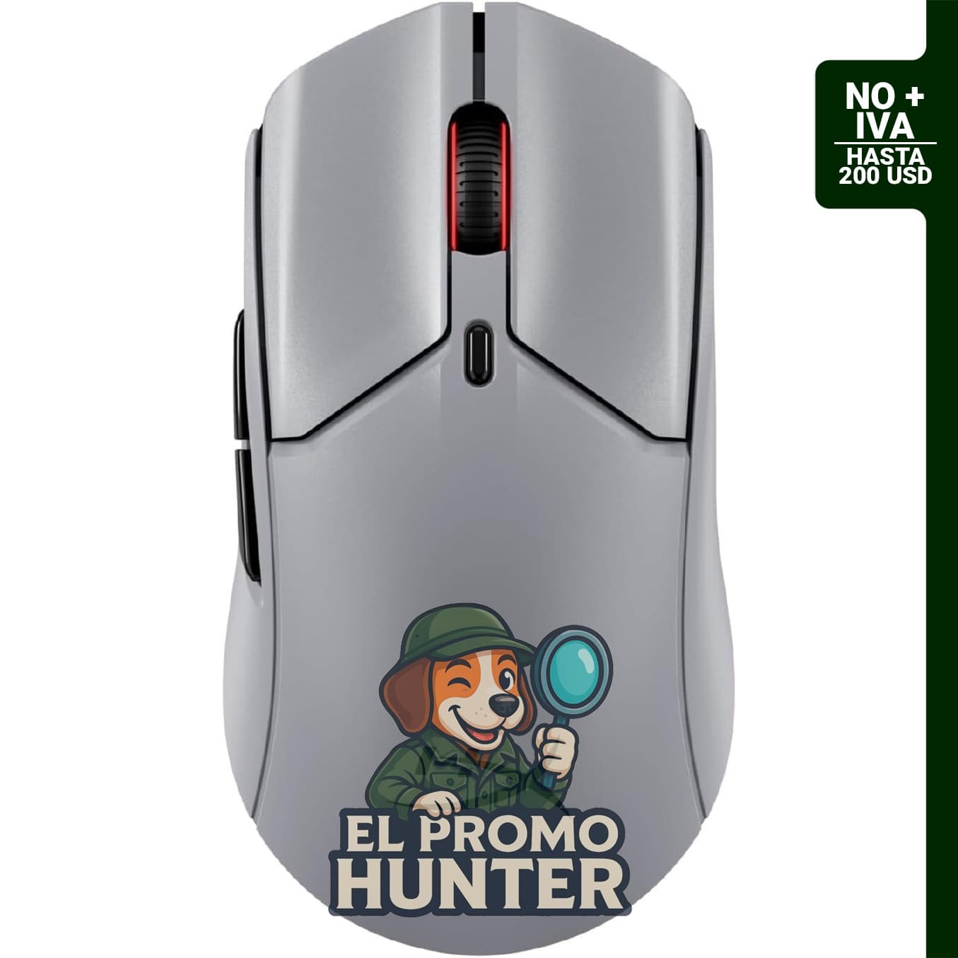 HyperX Pulsefire Haste 2 Pro 4K, ratón inalámbrico para juegos con sensor de 26K y batería de 90 horas.