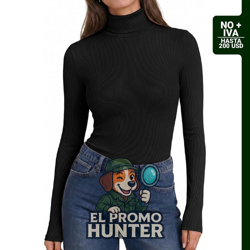Camisetas de cuello alto Ekouaer para mujer, manga larga, ropa interior térmica ajustada y ligera.