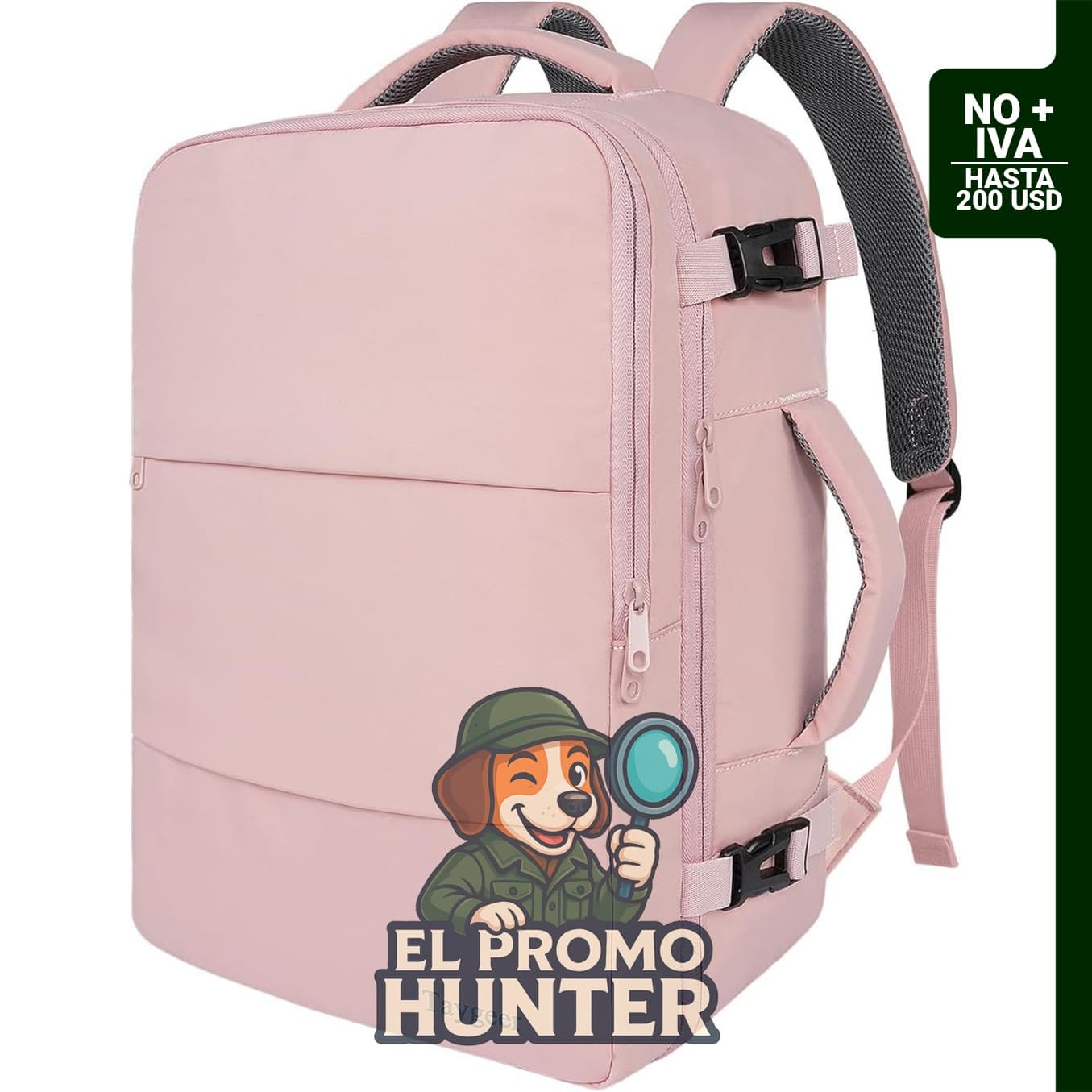 Mochila Taygeer para laptop de 15.6 pulgadas, con puerto de carga USB y bolsa para zapatos.