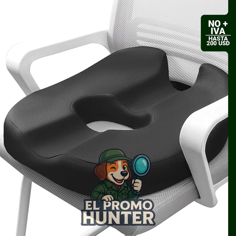 Almohada de Rosquilla para alivio del cóccix, ciática y úlceras por presión.