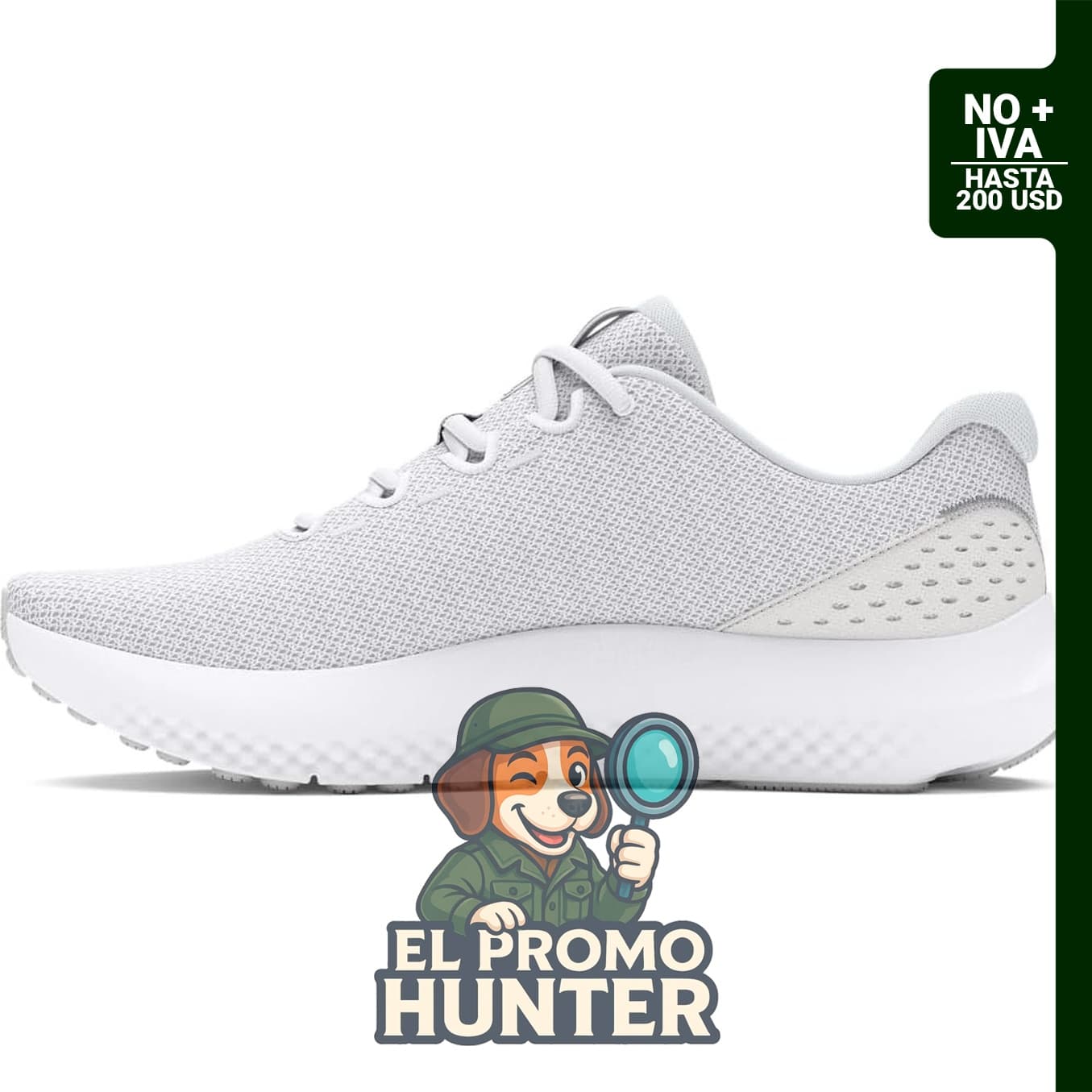 Under Armour Charged Surge 4, zapatillas de correr para mujer.