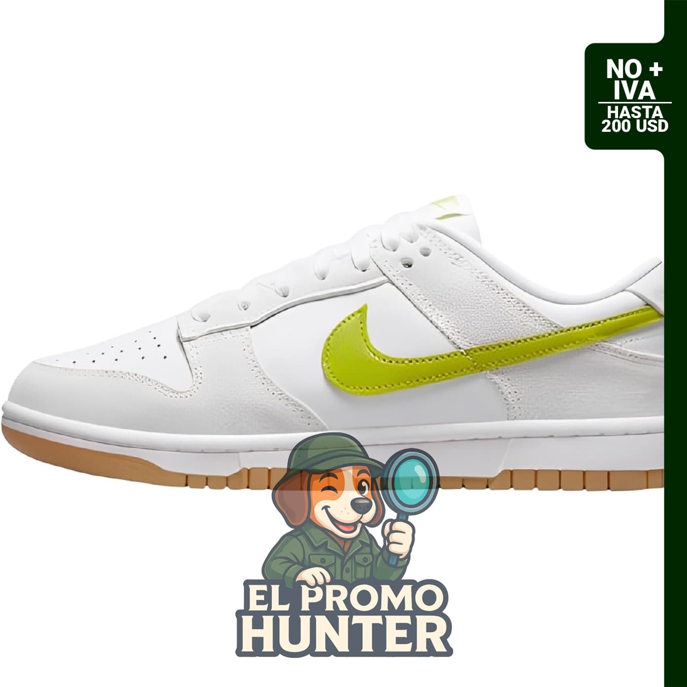 Zapatillas Nike Dunk Low para mujer, diseño en ante con amortiguación Air.