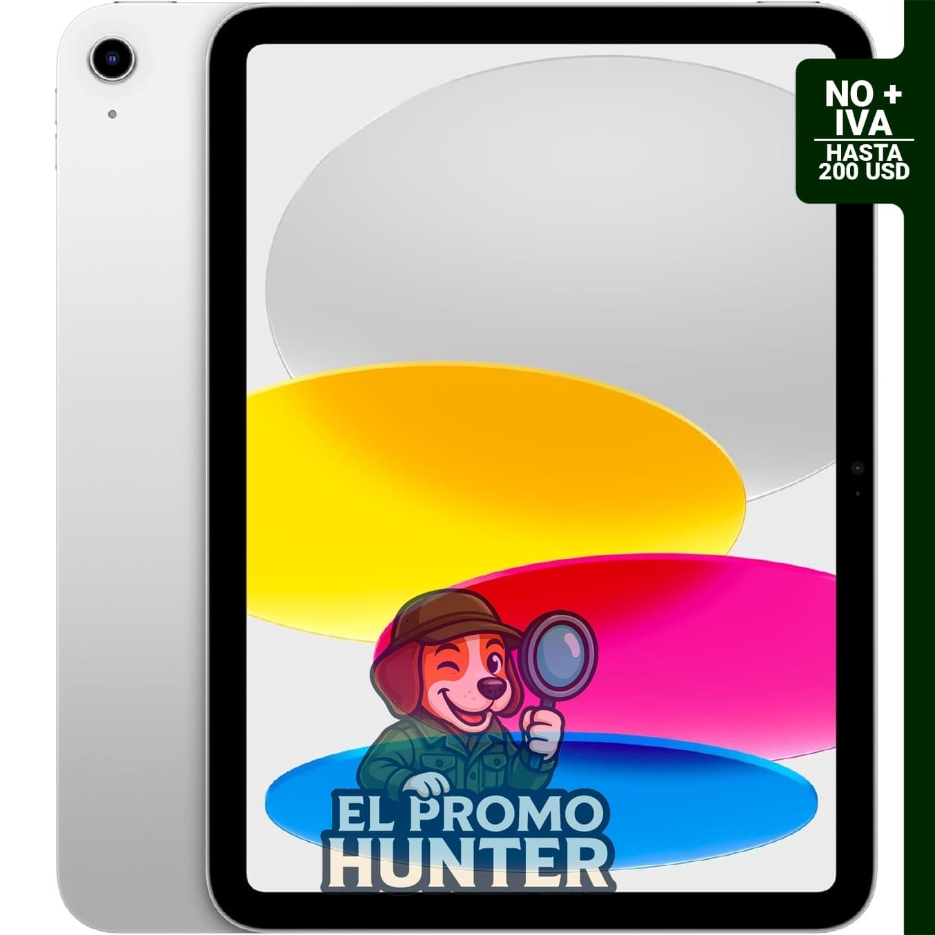Apple iPad 11" A16 con 128 GB de almacenamiento, conectividad WiFi 6, pantalla Liquid Retina y Touch ID.