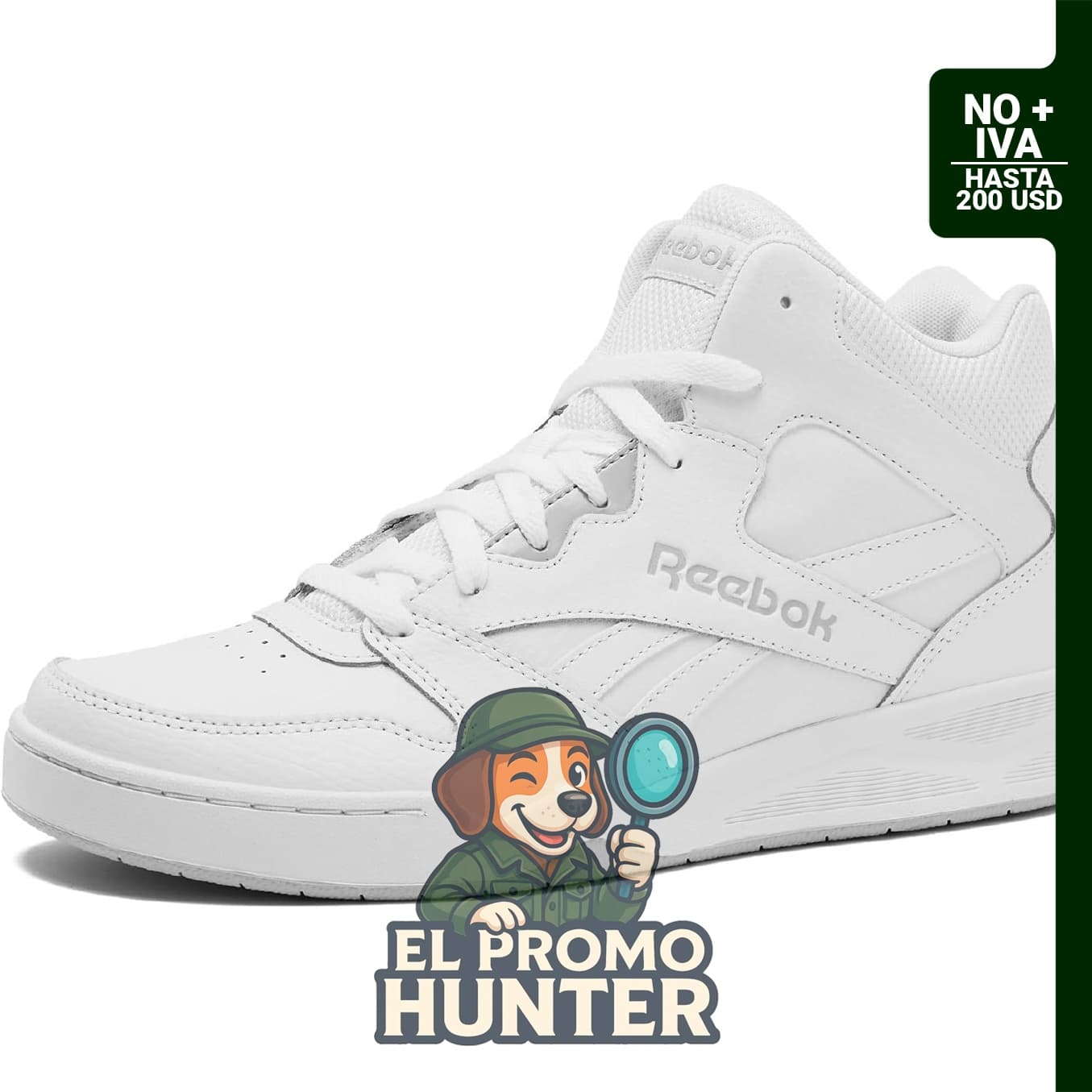 Reebok Royal BB4500 Hi2 - Zapatos deportivos para hombre, talla 7.5