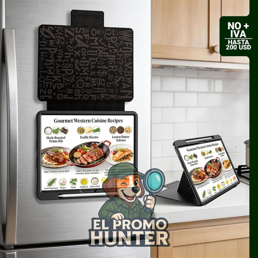 BLOSOMEET Funda magnética para iPad Pro de 13" (33 cm) M5 2025 / M4 2024, montaje en refrigerador.