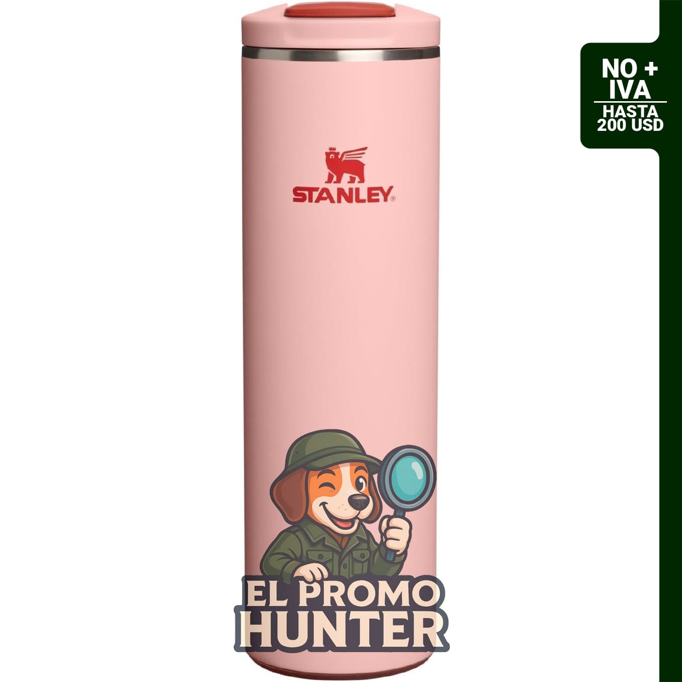 STANLEY Transit FlipTop - Taza de viaje de acero inoxidable aislado al vacío, 20 oz (591 ml), sin BPA.