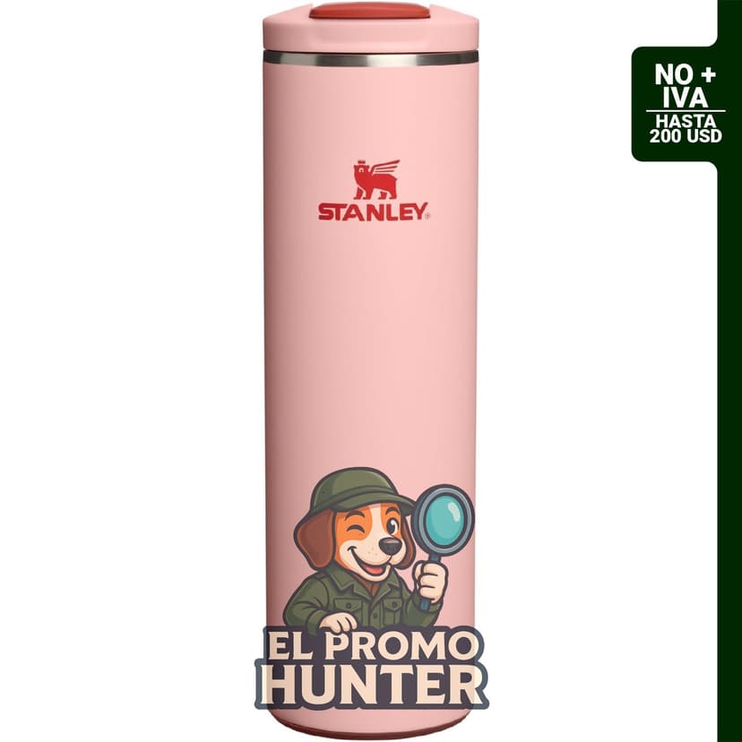 STANLEY Transit FlipTop - Taza de viaje de acero inoxidable aislado al vacío, 20 oz (591 ml), sin BPA.