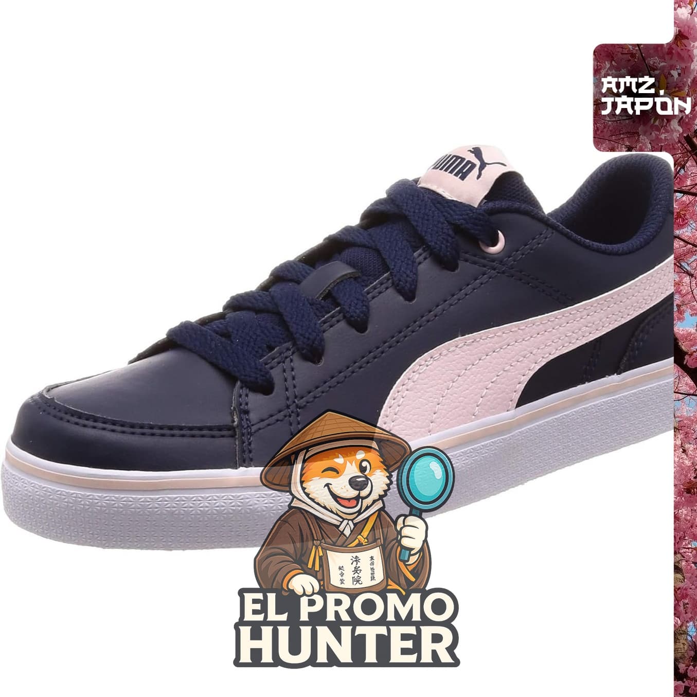 Zapatillas PUMA Court Point Vulc V2 unisex para adultos.