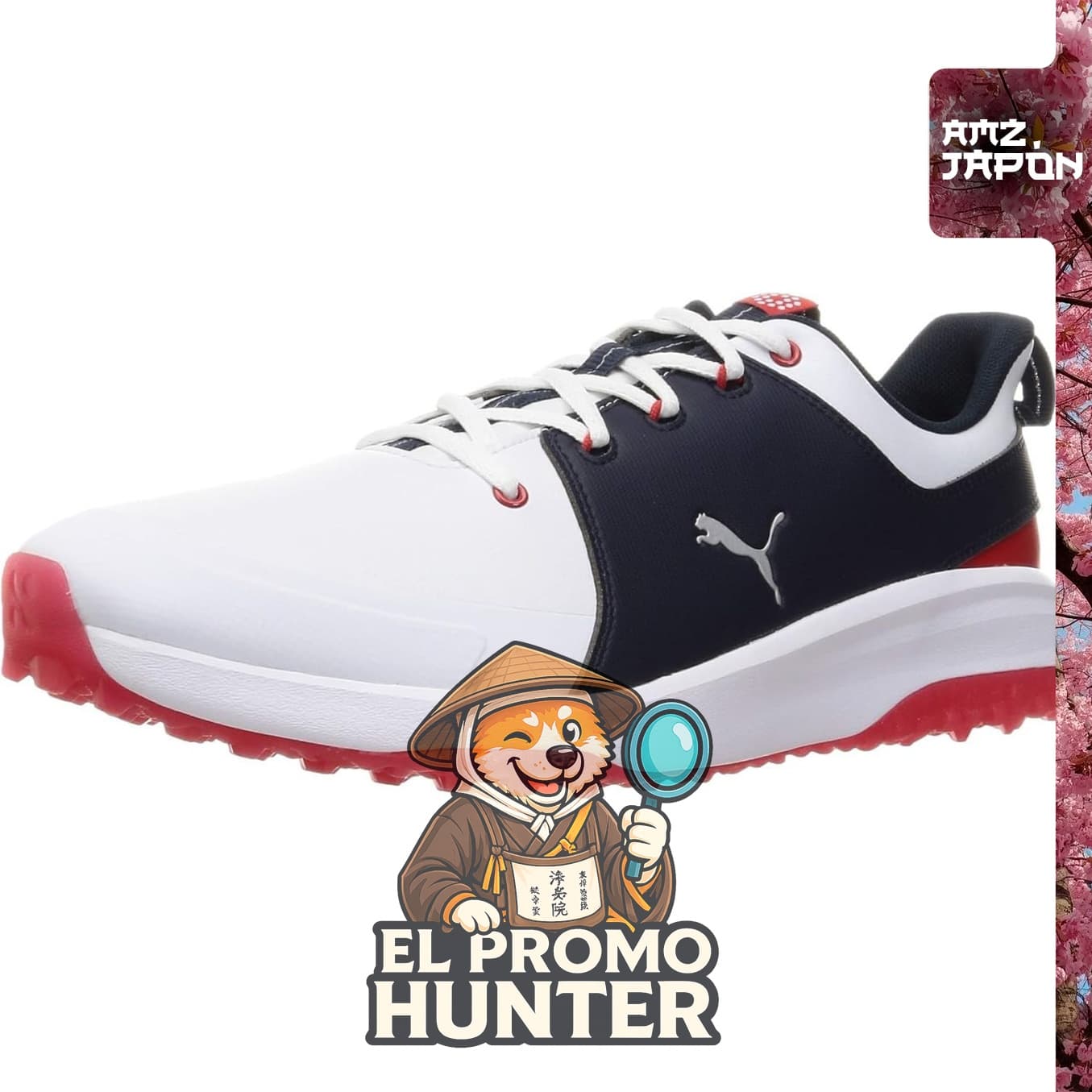 Puma Grip Fusion Pro 3.0 194467 Zapatos de Golf para Hombre sin Clavos