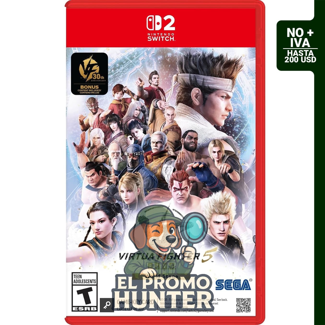 Virtua Fighter 5 R.E.V.O. World Stage: 30th Anniversary Edition para Nintendo Switch 2