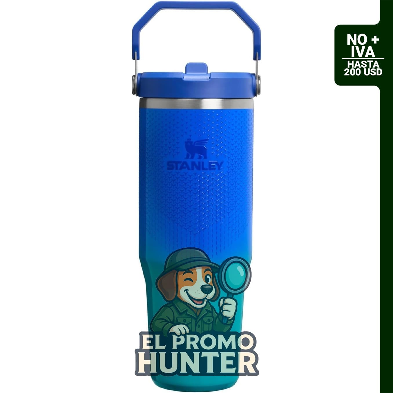 STANLEY IceFlow 2.0 Flip Straw Tumbler, 30 oz (887 ml), color Pacific Hypergrip