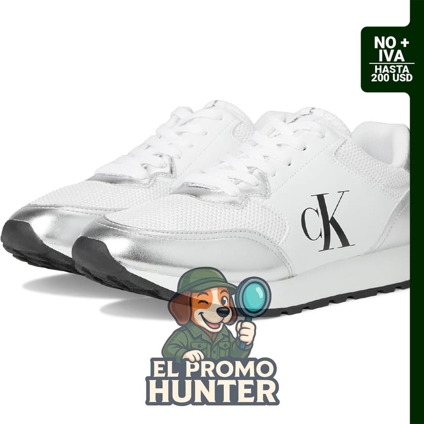 Tenis Calvin Klein para mujer, diseño moderno y versátil.