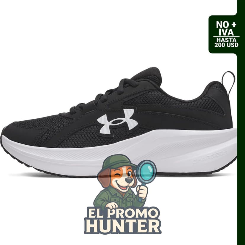Under Armour Kids Charged Assert 11 (Big Kid) - Zapatos para niños.