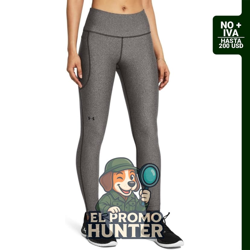 Leggings Under Armour HeatGear Armour de cintura alta con bolsillos antideslizantes para mujer