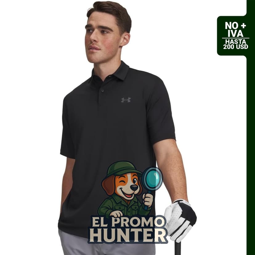 Camisa Polo Under Armour Matchplay para hombre, ideal para actividades deportivas.