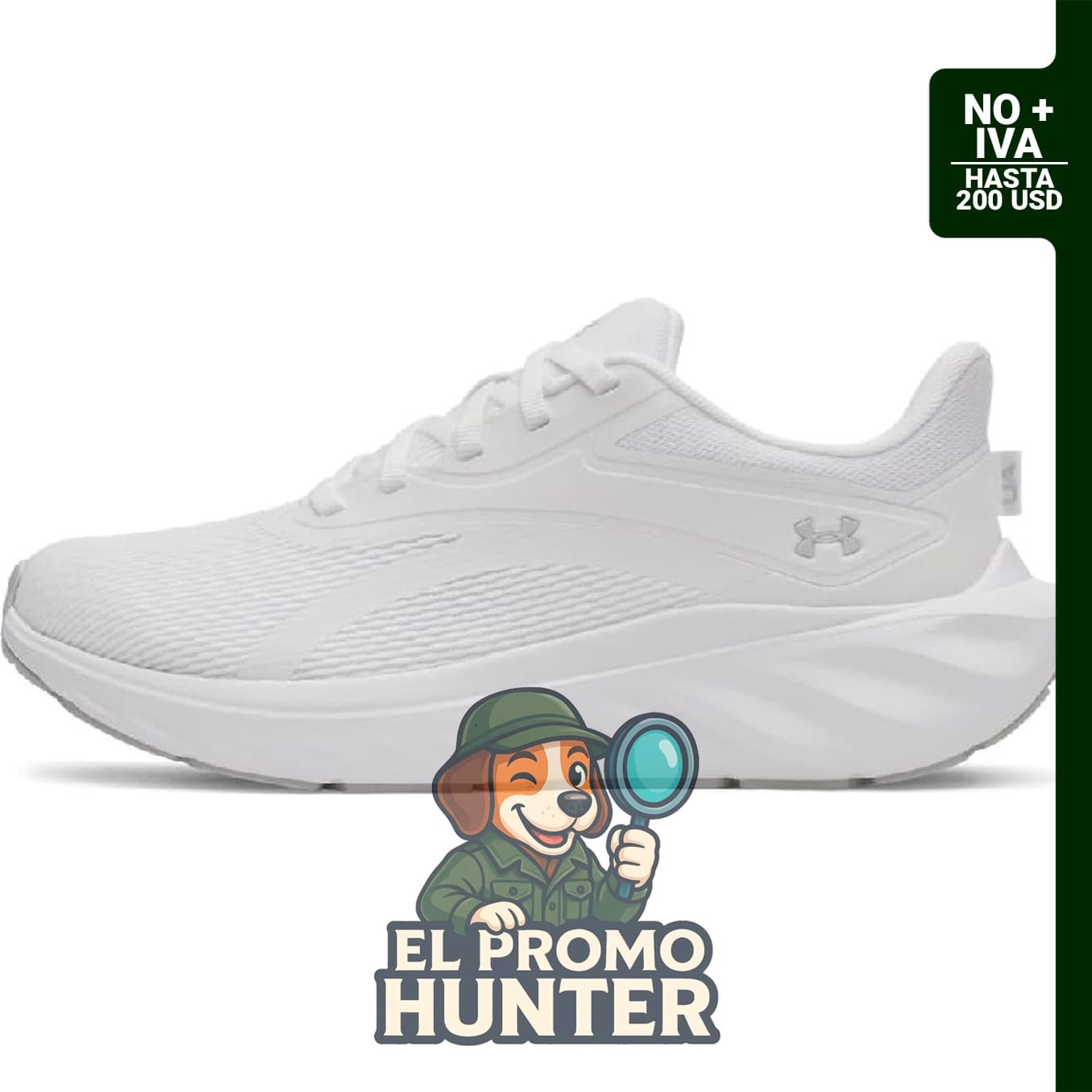 Under Armour Zapatillas de running Charged+ Ascend para mujer.