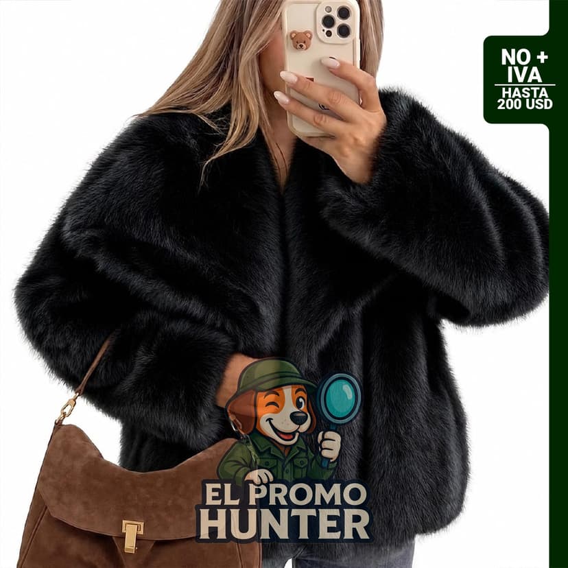 Trendy Queen Abrigo de piel sintética para mujer, ropa de invierno 2026.