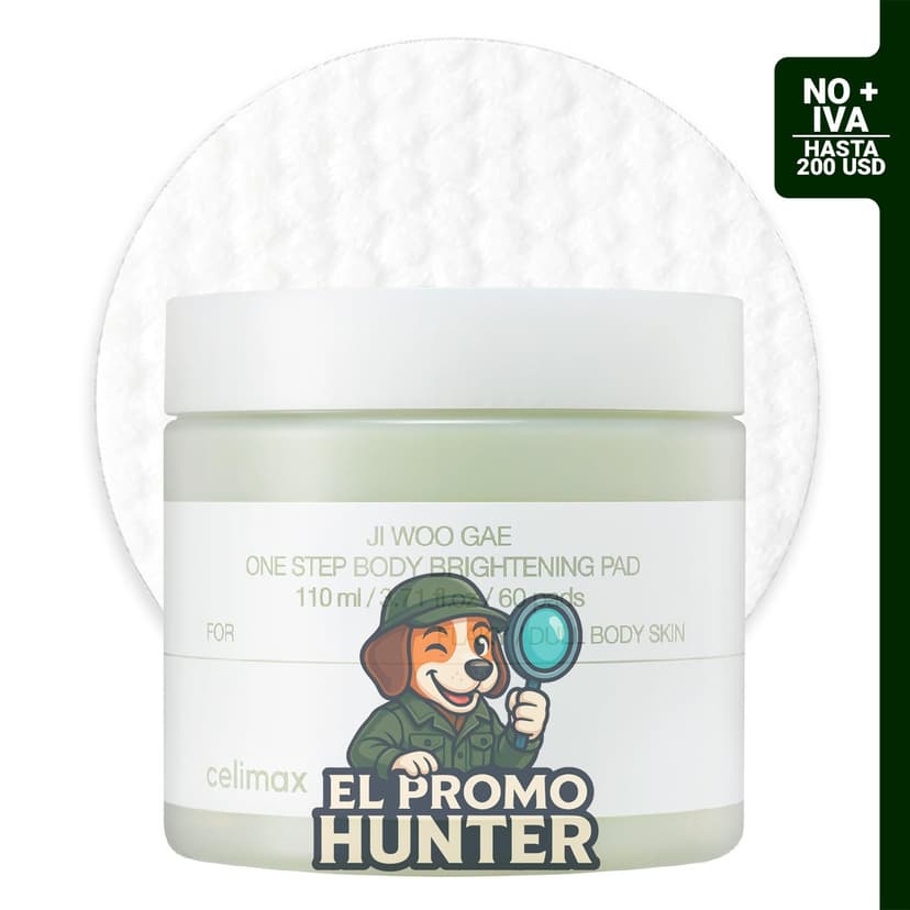 Celimax ONE STEP - Almohadilla iluminadora corporal, 60 almohadillas
