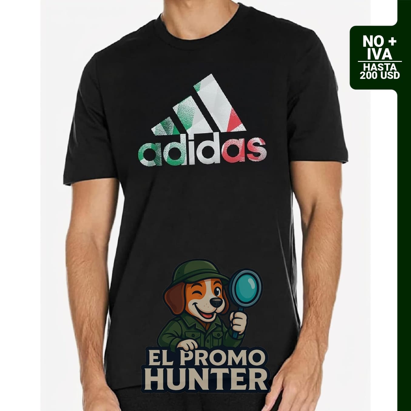 Camiseta Adidas Essentials para hombre, jersey único con 3 rayas.