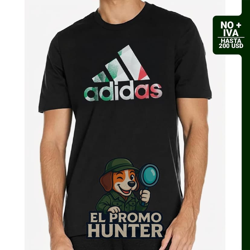 Camiseta Adidas Essentials para hombre, jersey único con 3 rayas.