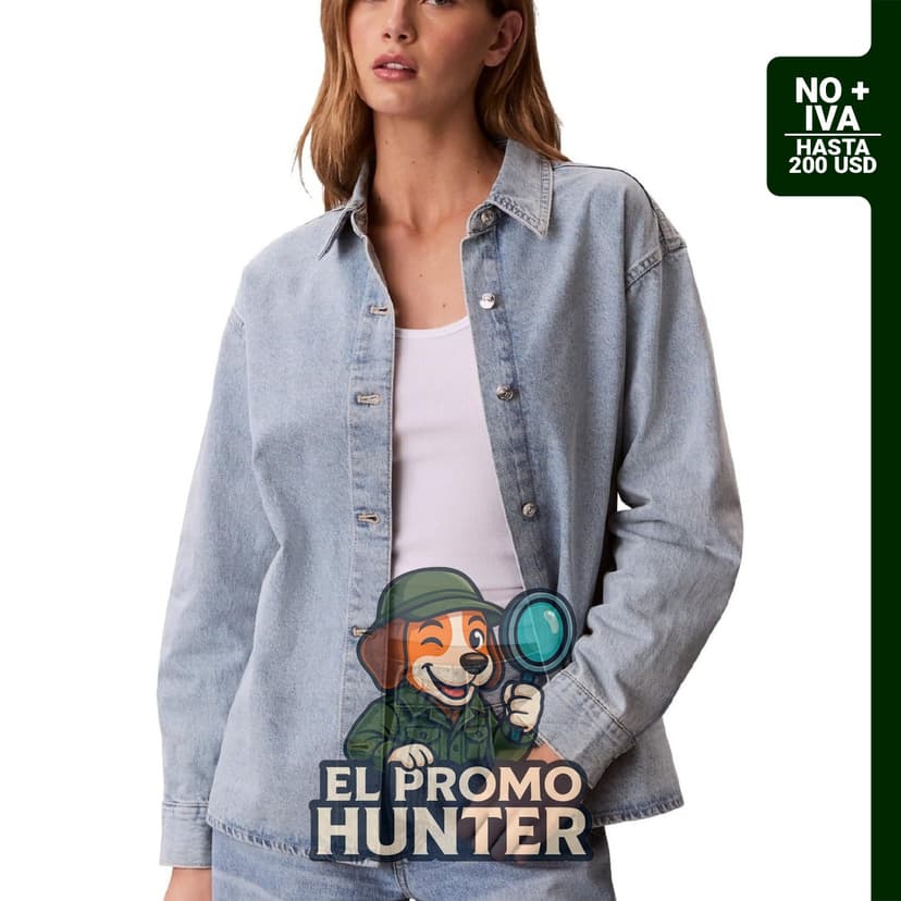 Chaqueta vaquera Calvin Klein para mujer.