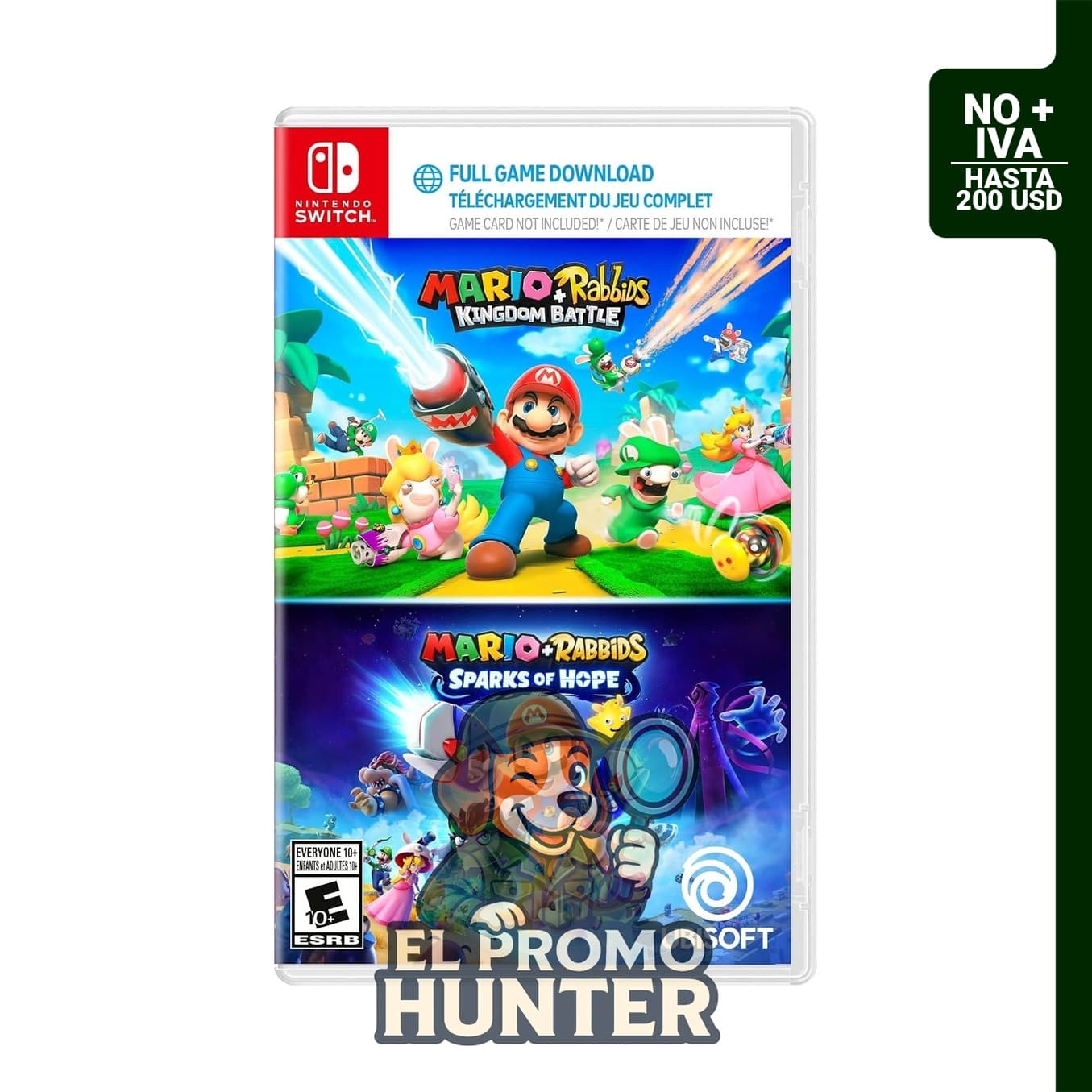 Mario + Rabbids Bundle para Nintendo Switch (Código en caja)