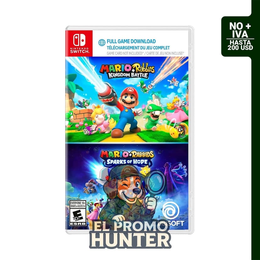 Mario + Rabbids Bundle para Nintendo Switch (Código en caja)
