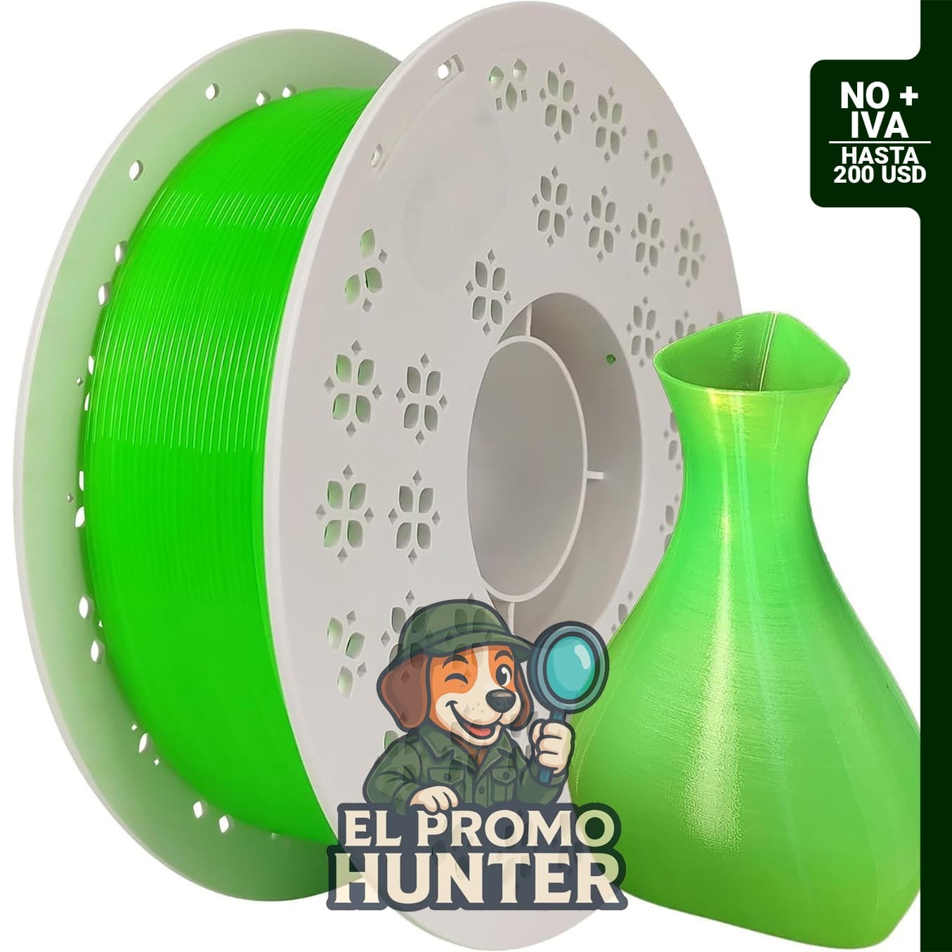 CHING LEUNG Filamento de impresora 3D TPU 95A de 0.069 in (1.75 mm) y 2.2 lbs (1 kg) para impresoras FDM.