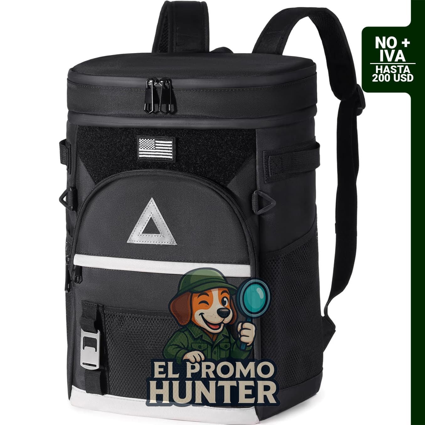 Bacgnyer Backpack Cooler Insulated 30L, bolsa enfriadora impermeable y a prueba de fugas.