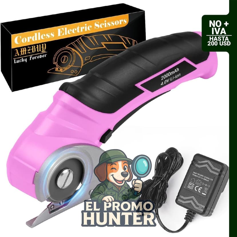Relleno de calcetines navideños para mujer, cortador de tijeras eléctricas inalámbricas