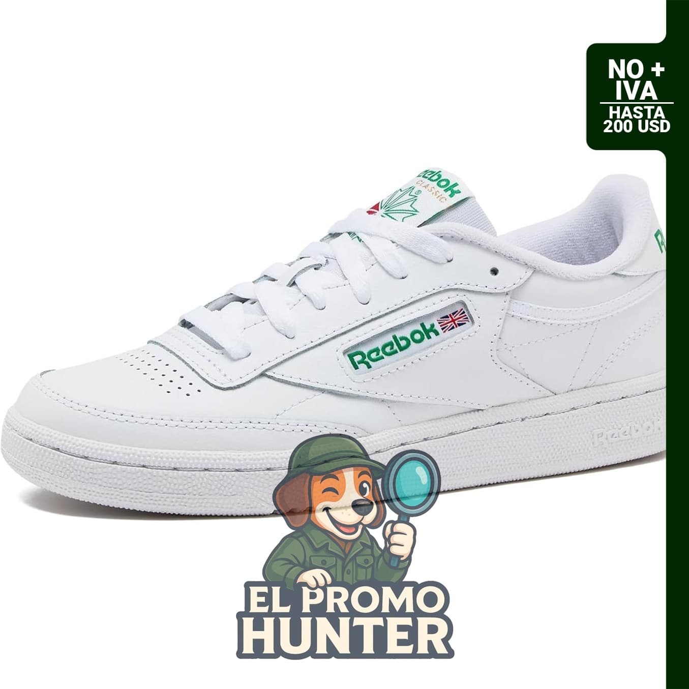 Reebok Club C 85 Zapatillas de tenis para mujer, tipo casual.
