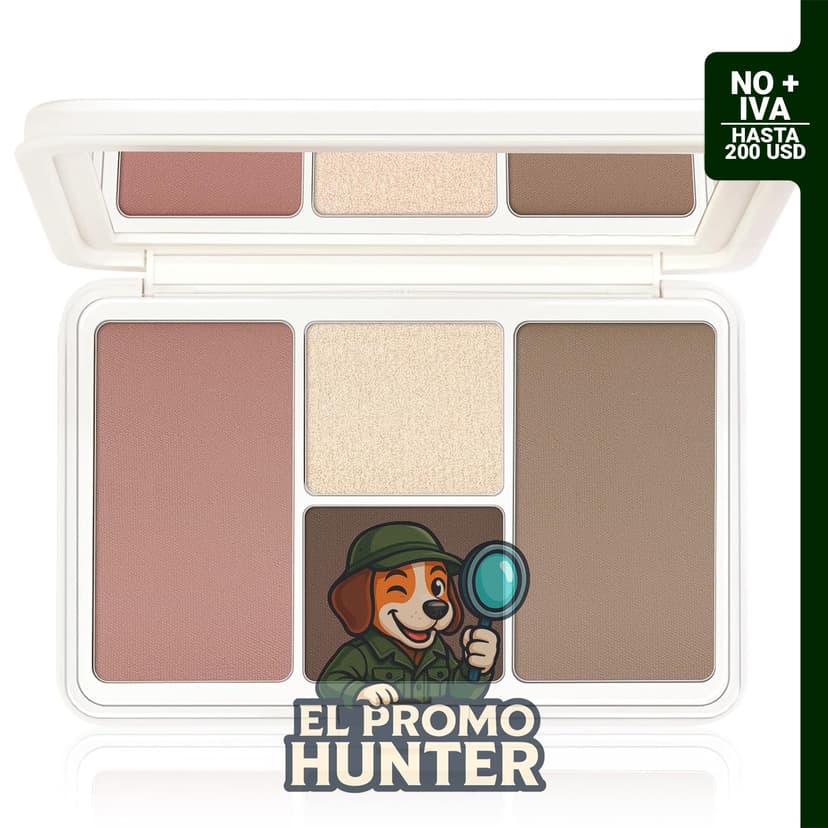 MYSTER ROSEY Paleta de sombras de ojos al horno, incluye varias tonalidades para el maquillaje de ojos.