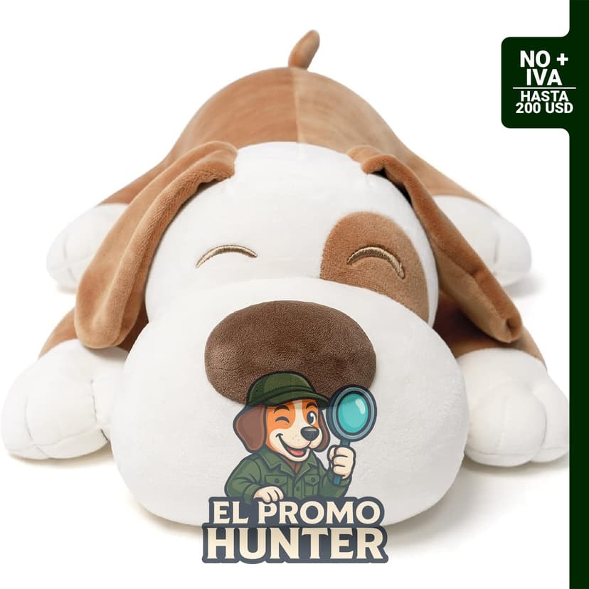 Niuniu Daddy - Peluche sensorial para cachorros, 862 g, 38,1 cm