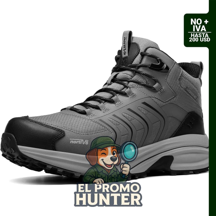 NORTIV 8 Botas de senderismo PRO impermeables para hombre