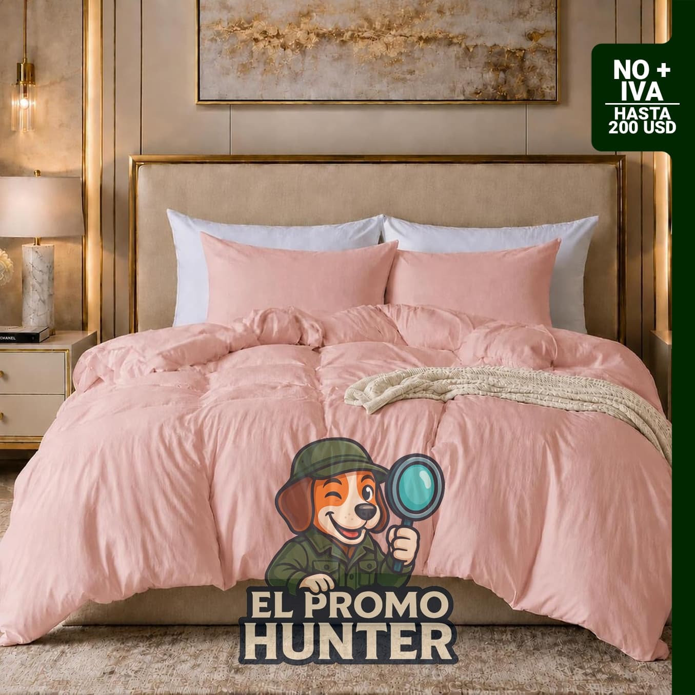 Juego de funda de edredón rosa de microfibra, tamaño Queen, incluye 1 funda de edredón de 90 x 90 pulgadas y 2 fundas de almohada.