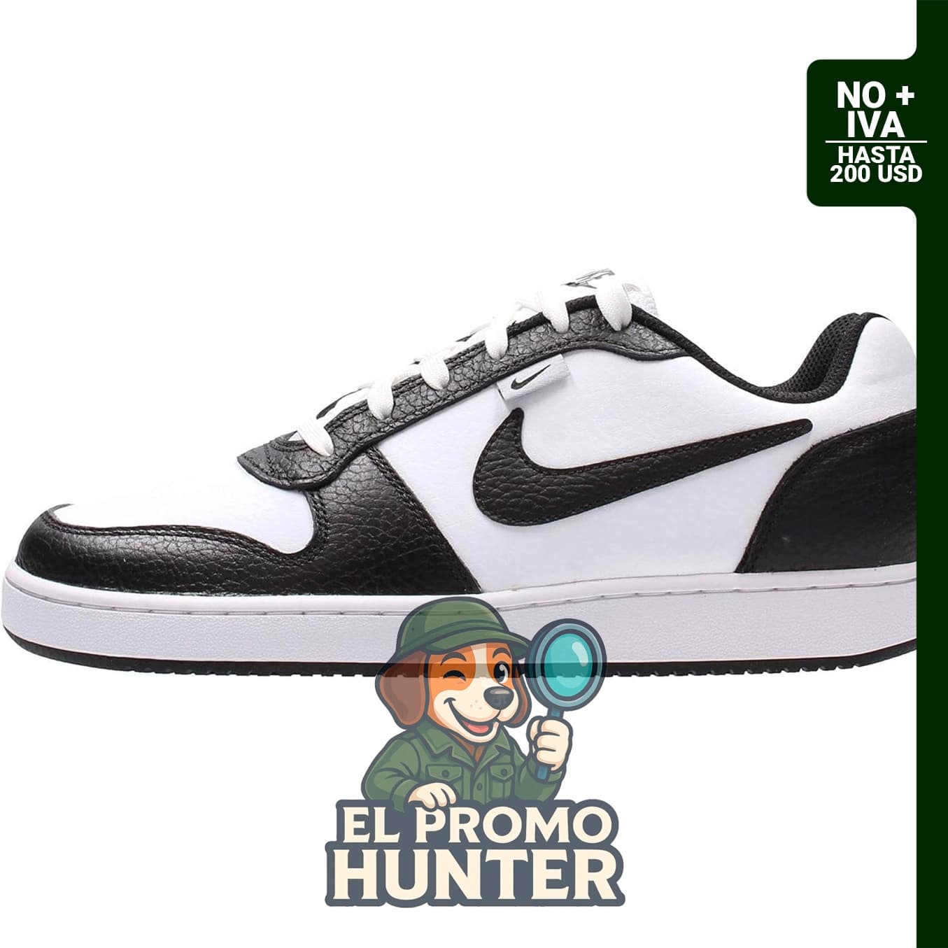 Nike Ebernon, zapatos deportivos bajos para hombre.