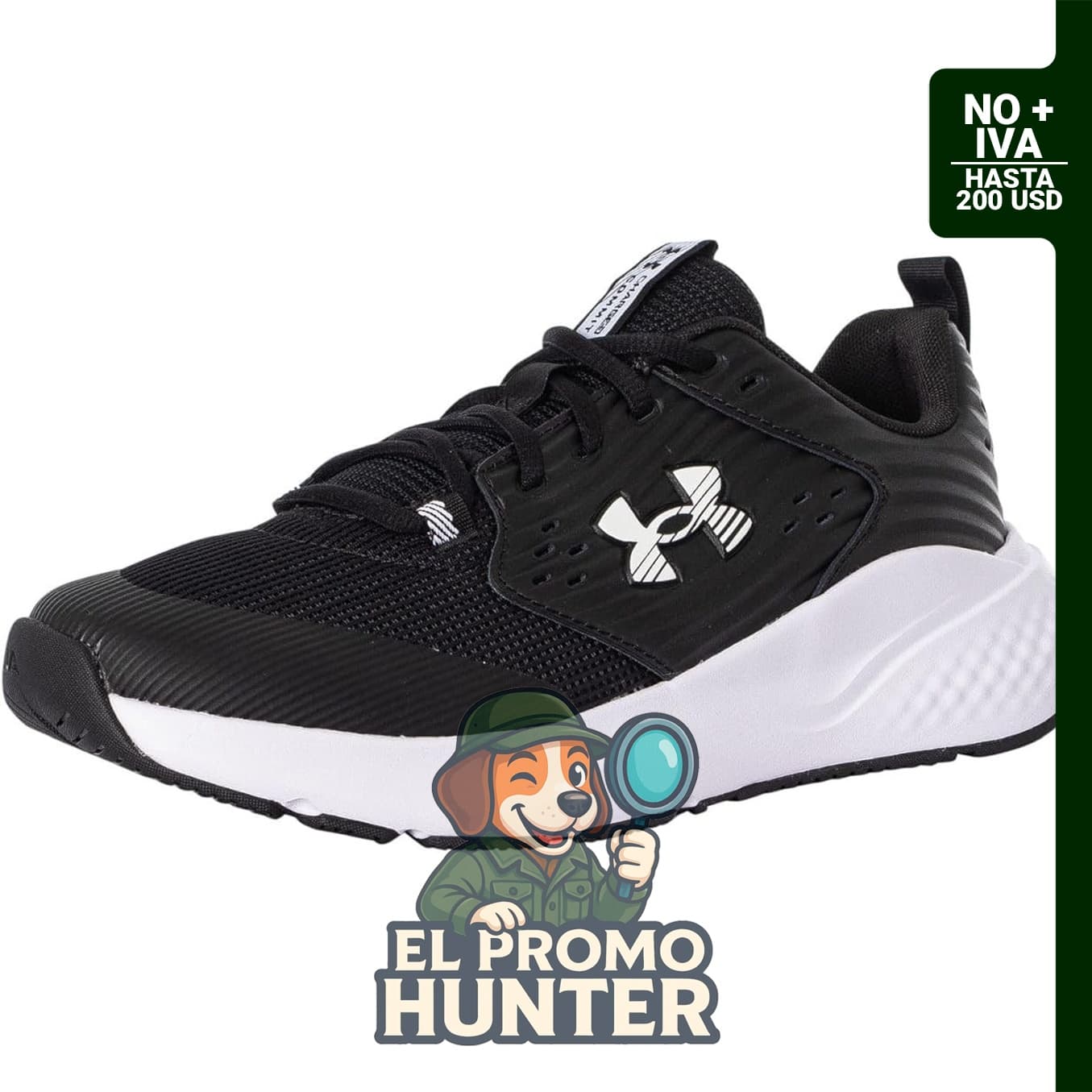 Under Armour Charged Commit Trainer 4, zapatillas deportivas para hombre.