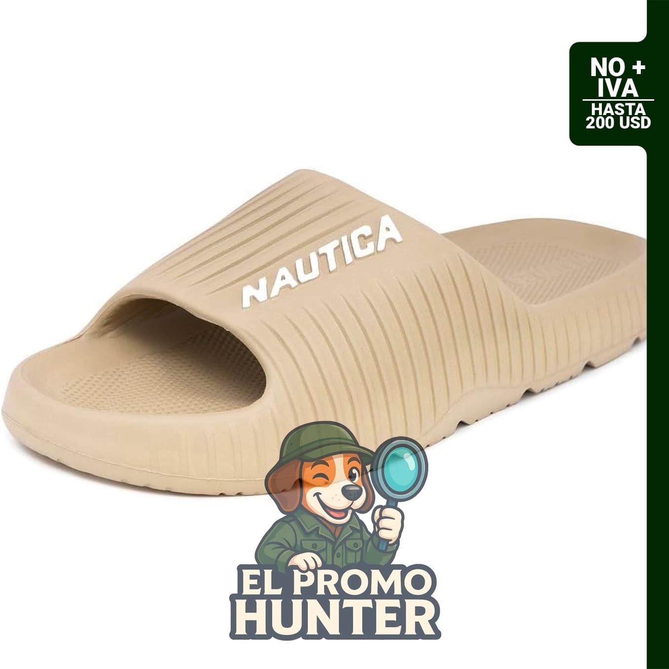 Sandalias Nautica para hombre, diseño resistente y cómodo, ideal para actividades al aire libre.
